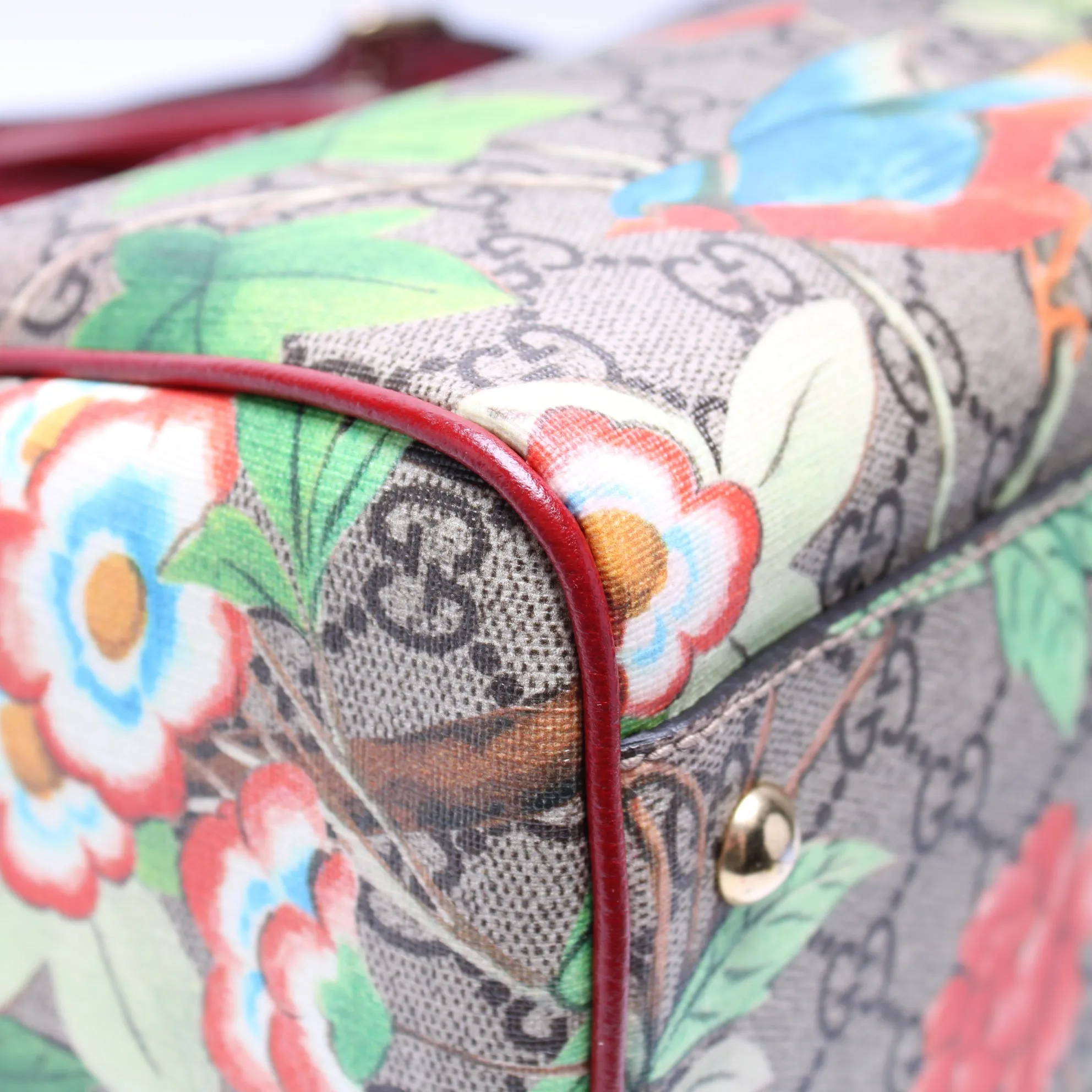 409529 GG Tian Boston Bag Small