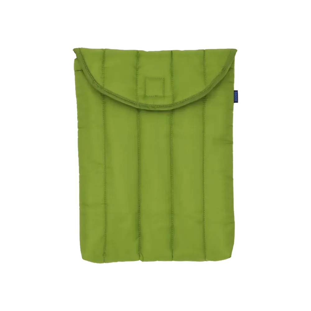Baggu Puffy Laptop Sleeve 13/14 inch Green Juice