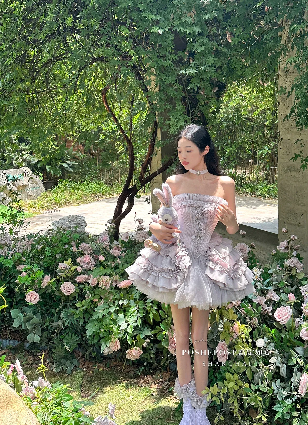 (BFM)POSHEPOSE~Victorian times with You~Elegant Gorgeous Lolita Dress for Summer Wear