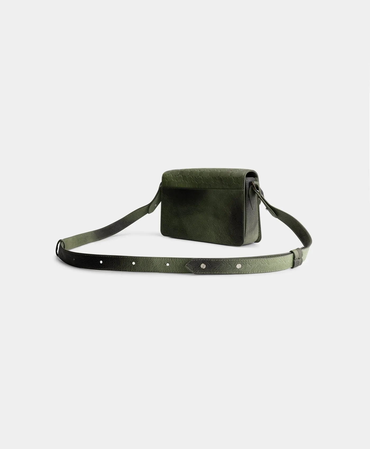 Cardamom Green Meru Silence Monogram Bag