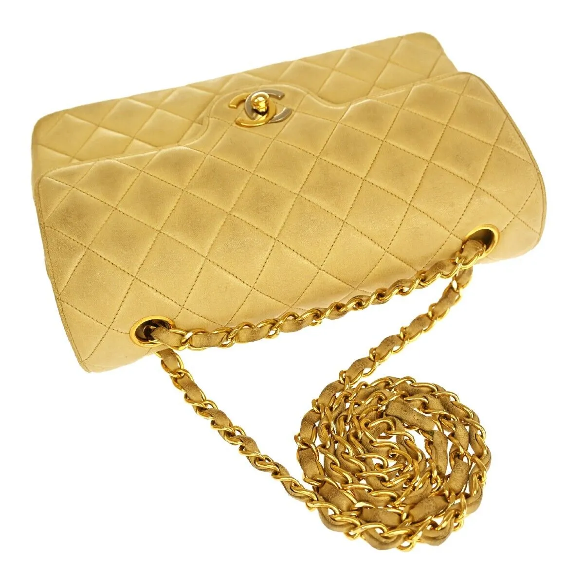 Chanel Cc Double Flap Paris Matelasse 23