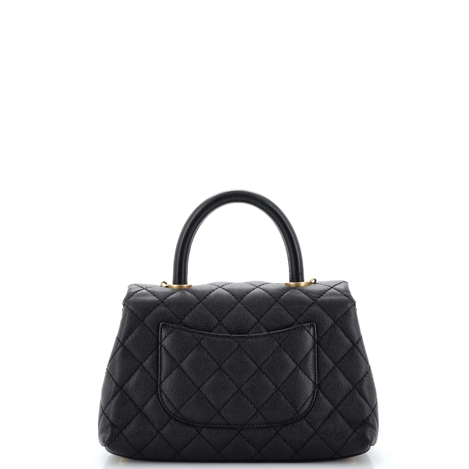 Chanel Coco Top Handle Bag Quilted