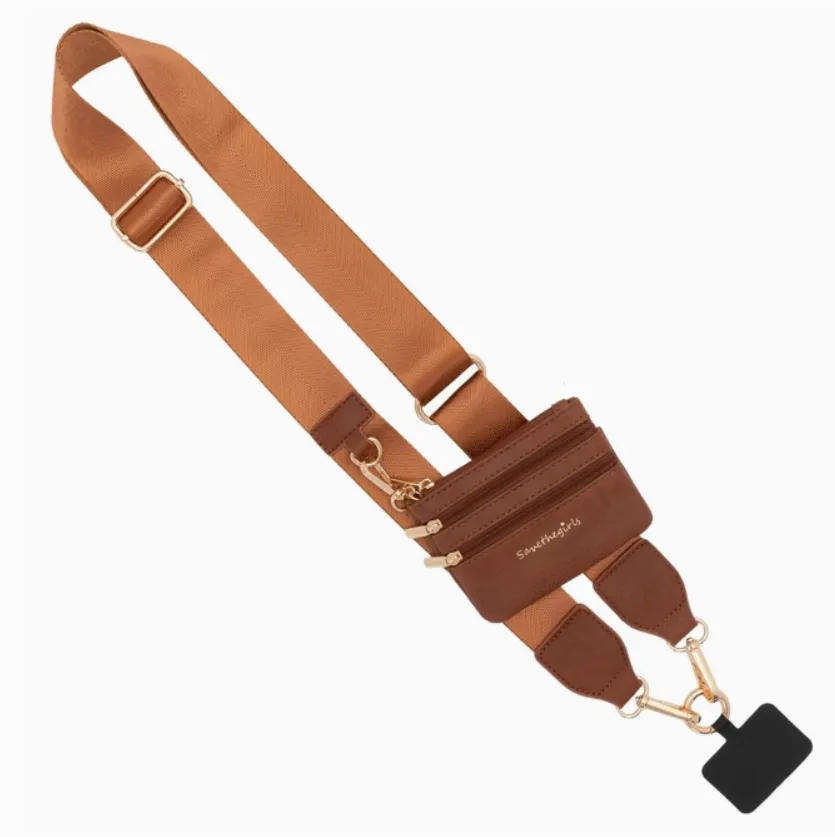 Clip & Go Crossbody Strap with Pouch