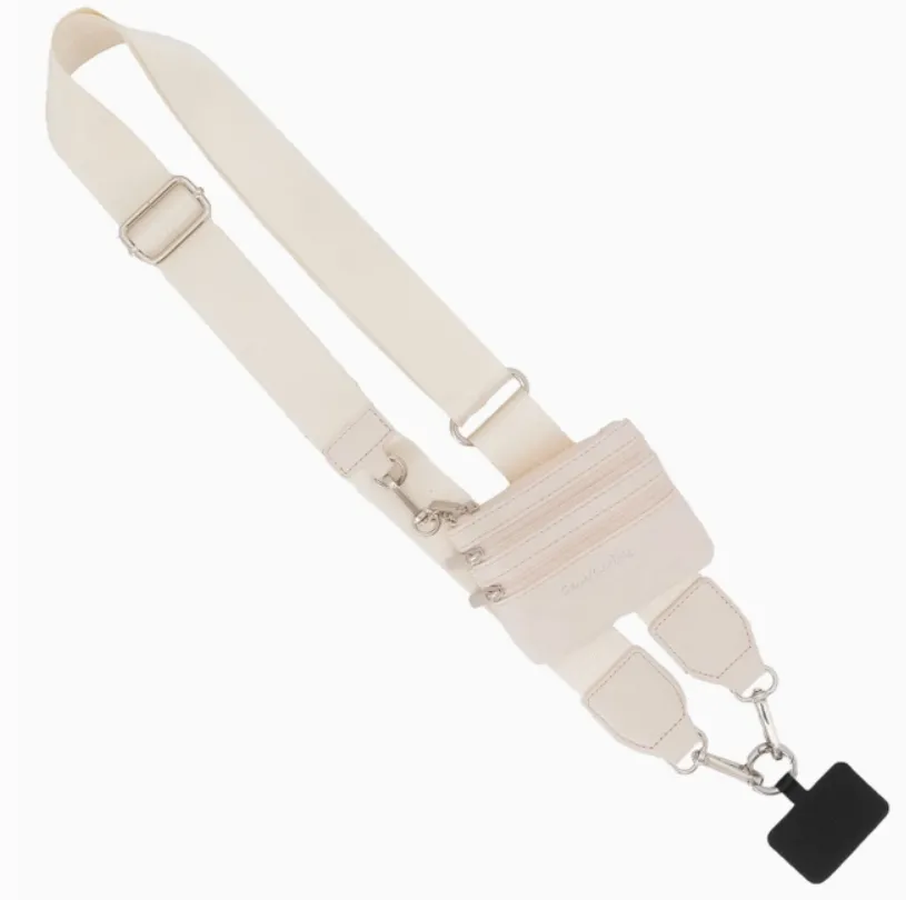 Clip & Go Crossbody Strap with Pouch