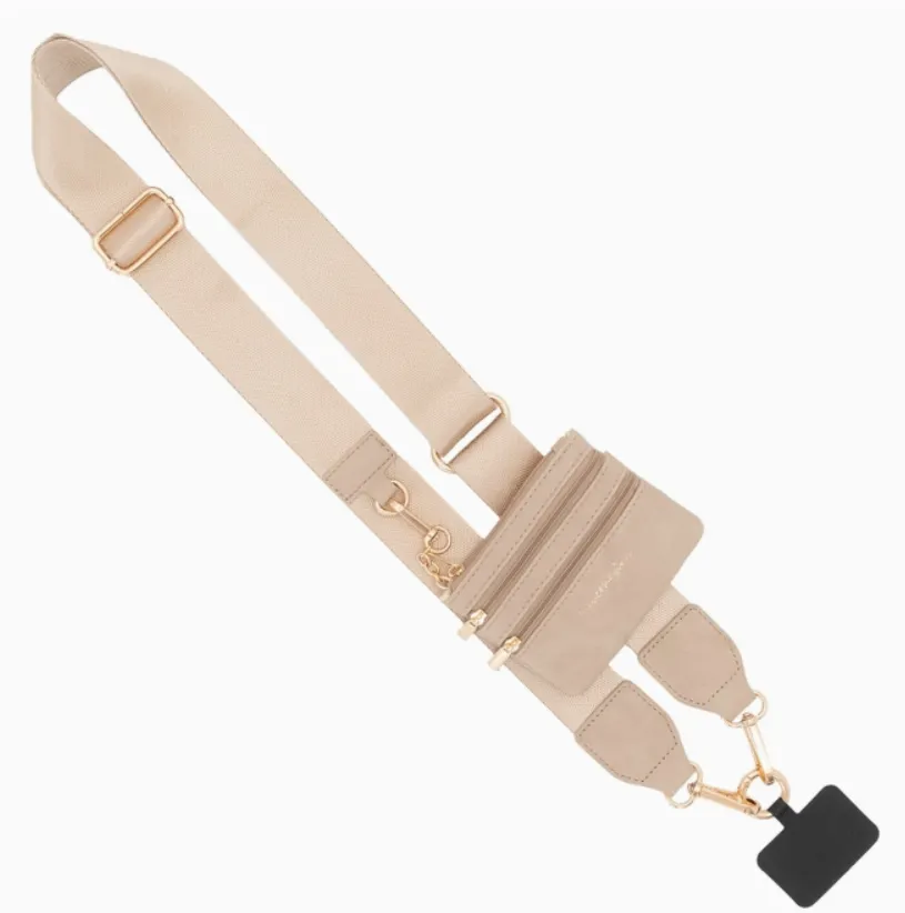 Clip & Go Crossbody Strap with Pouch