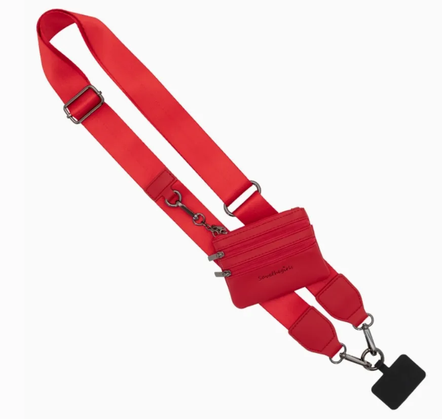 Clip & Go Crossbody Strap with Pouch