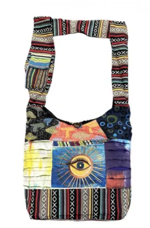 Cotton Patchwork 3rd Eye Sun Bag