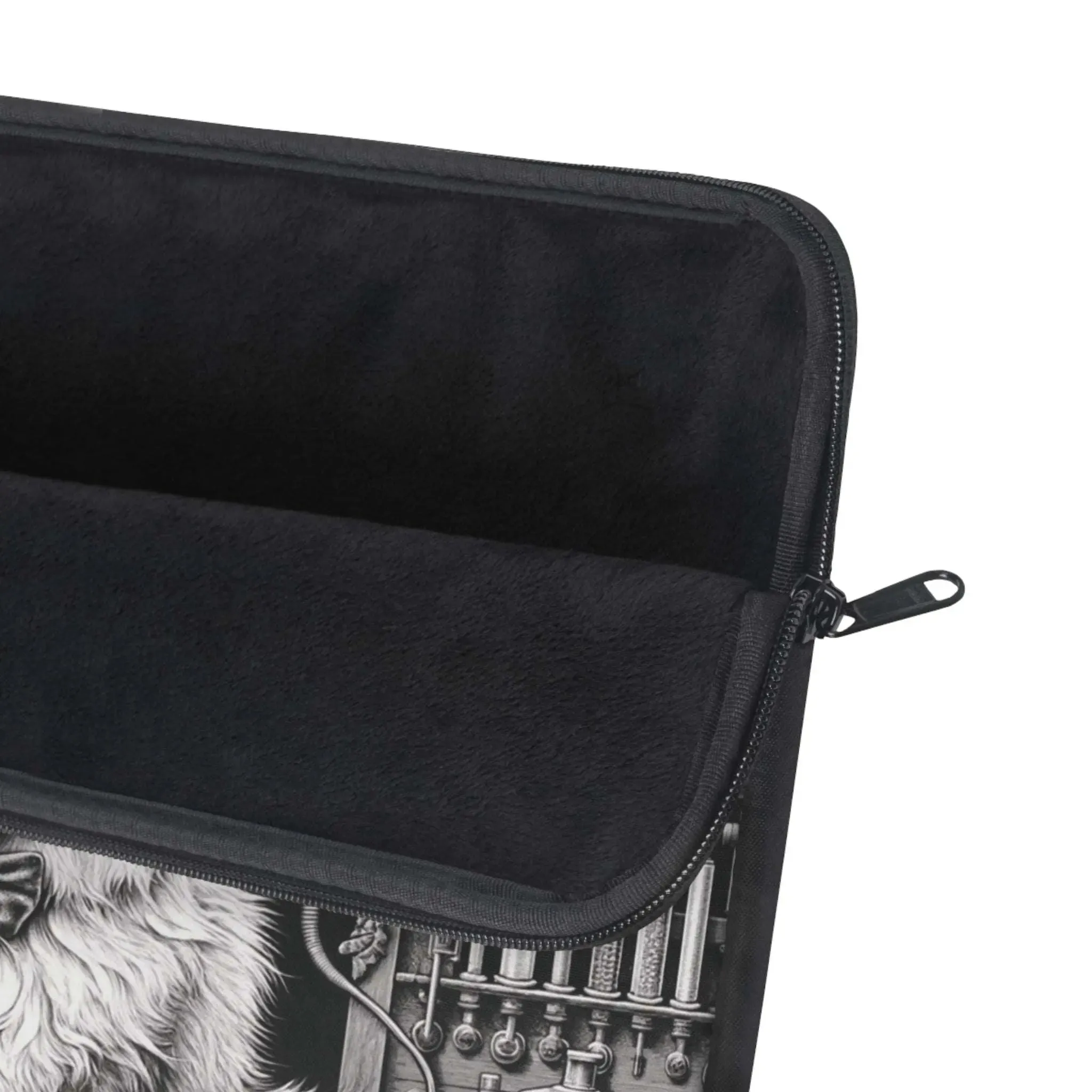Electro-Cat Tortured Poet - Cat Lover - Laptop Sleeve
