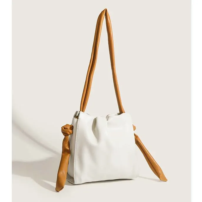 Elegant Crossbody Bag For Women Soft Leather Cloud Pattern Bag