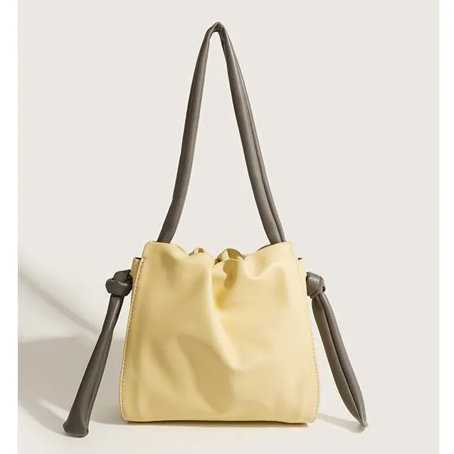 Elegant Crossbody Bag For Women Soft Leather Cloud Pattern Bag