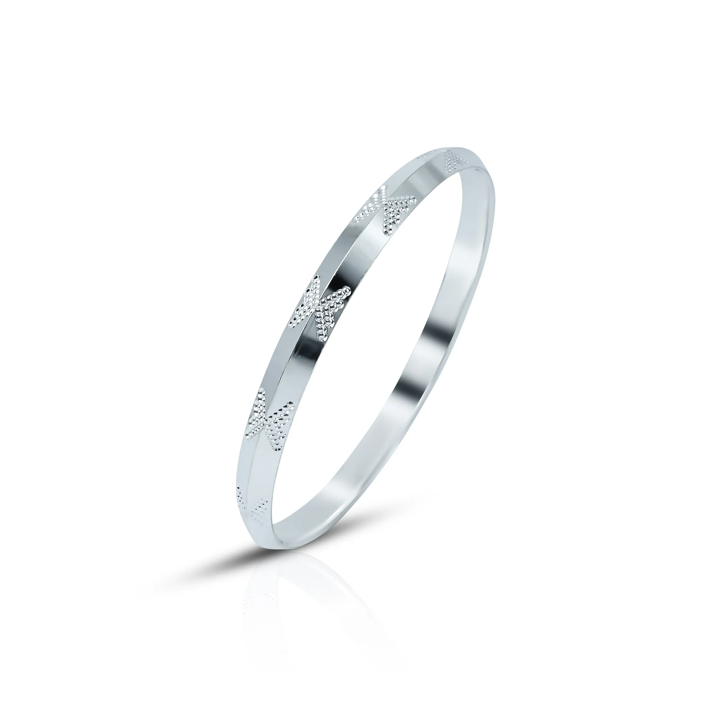 Elegantly Crafted Silver Kada