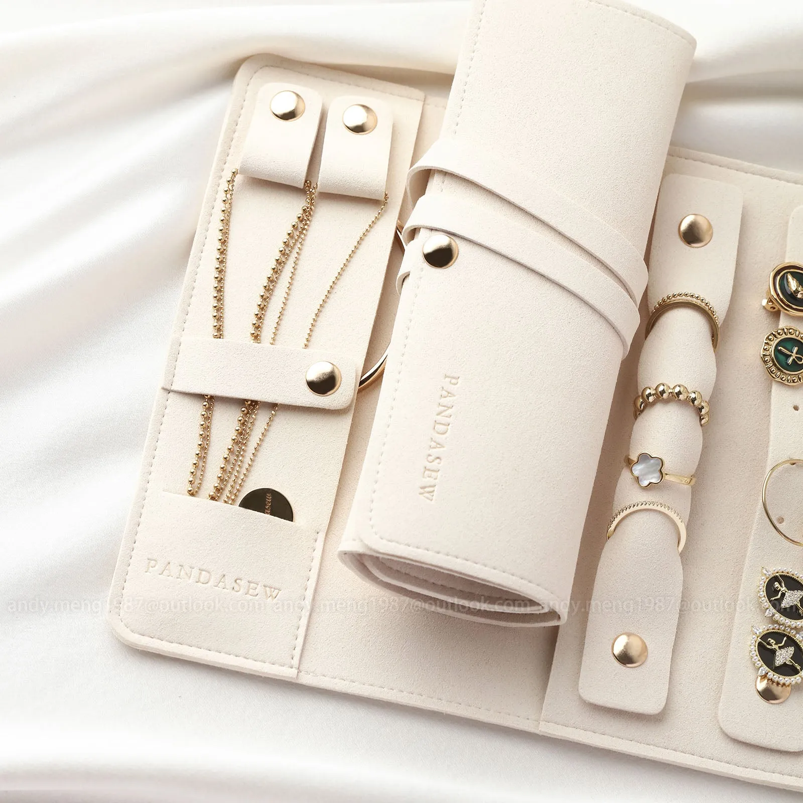 Jewelry Travel Case Sample Random and custom logo orgnizer  SP-5