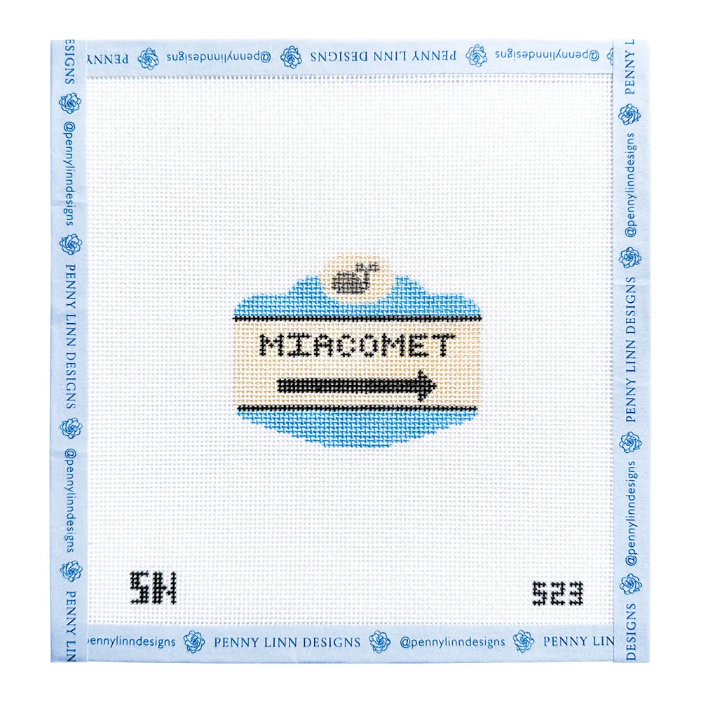 Miacomet Sign Ornament