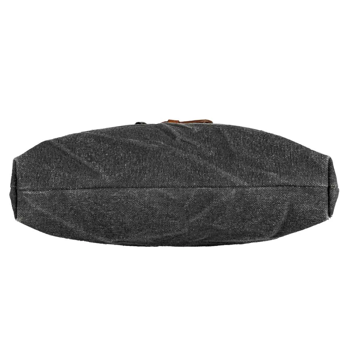 Mona B - Upcycled Canvas Messenger Crossbody Bag with Stylish Design for Men and Women: Flap