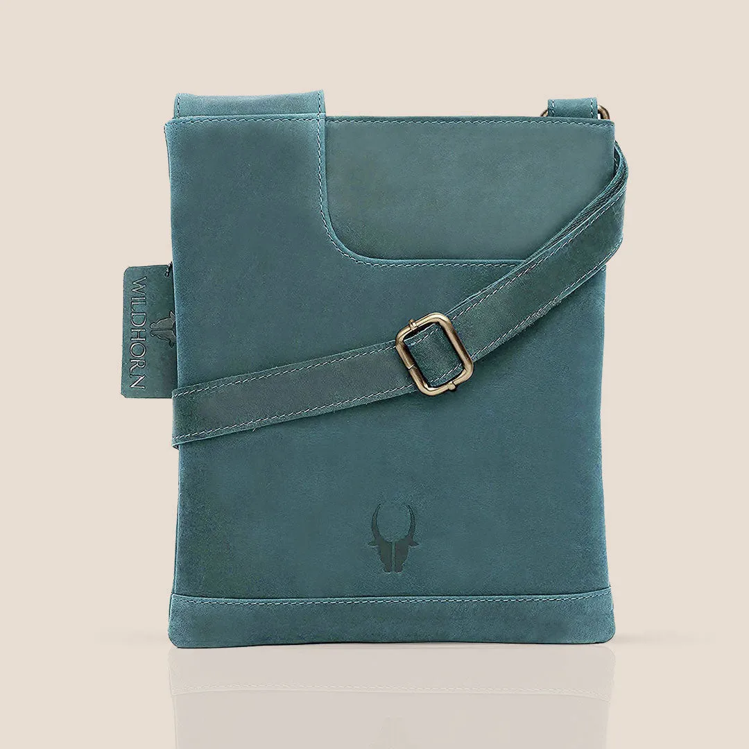 NEWPORT Leather Sling Bag for Men