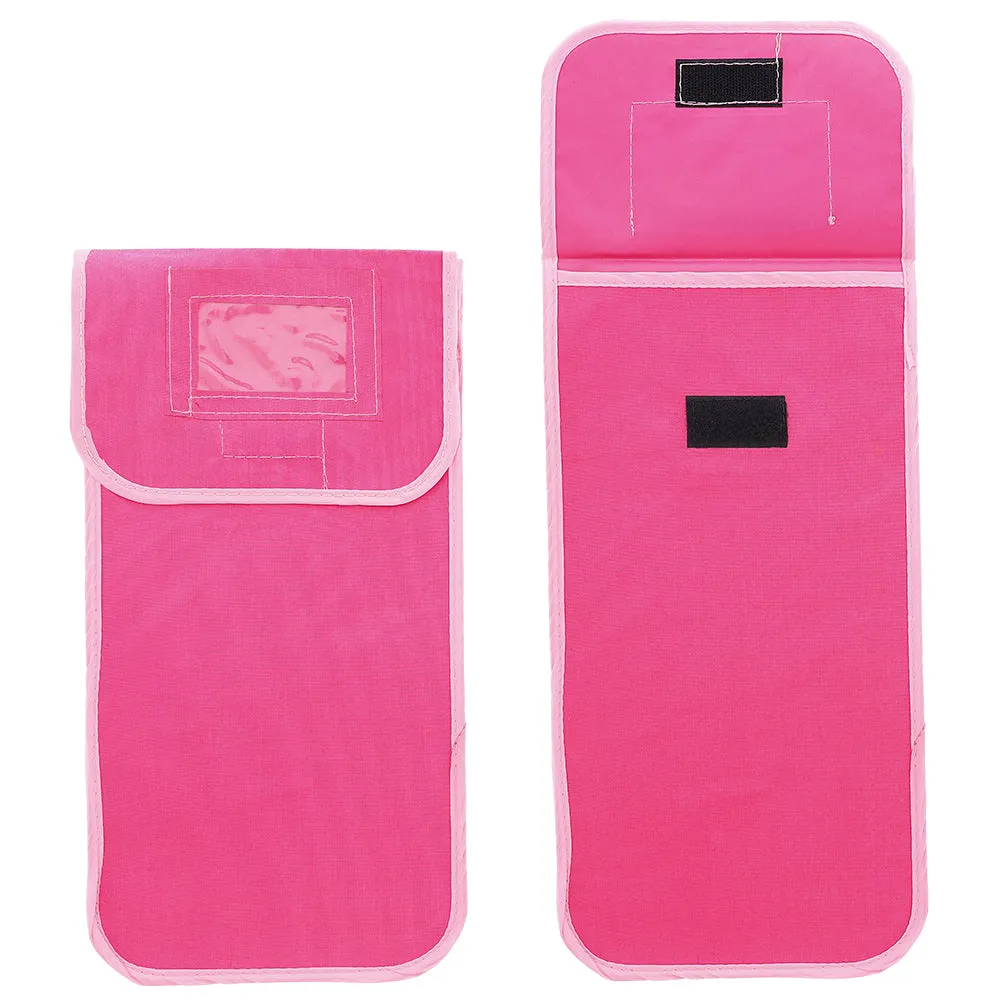 Pink - Folding Cane Pouch Bag
