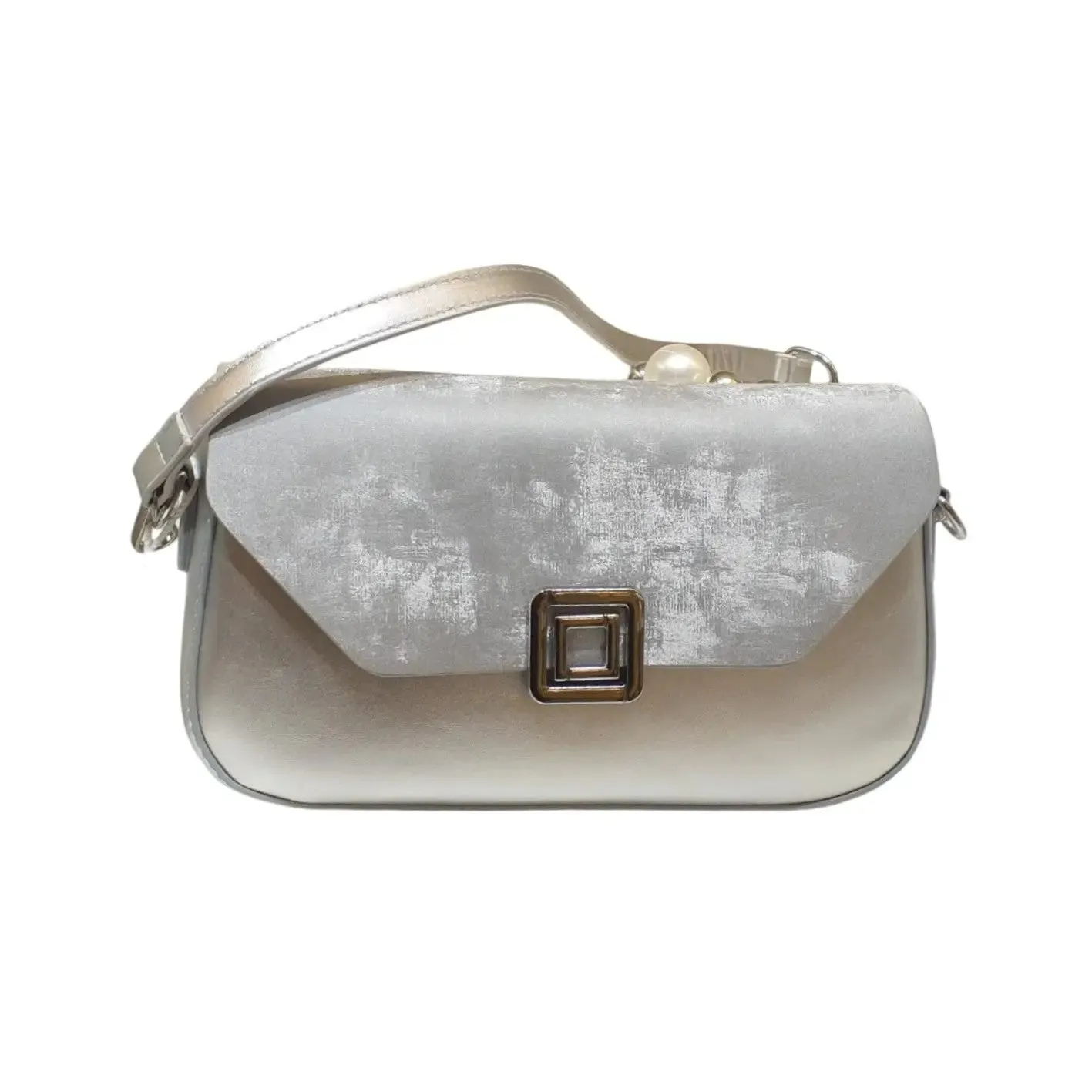 Plexy Two-Tone Pastel Shoulder Bag