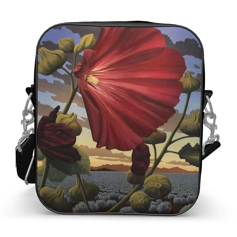 Sage Ocean Bloom Large Messenger Bag