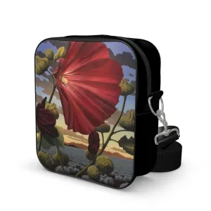 Sage Ocean Bloom Large Messenger Bag