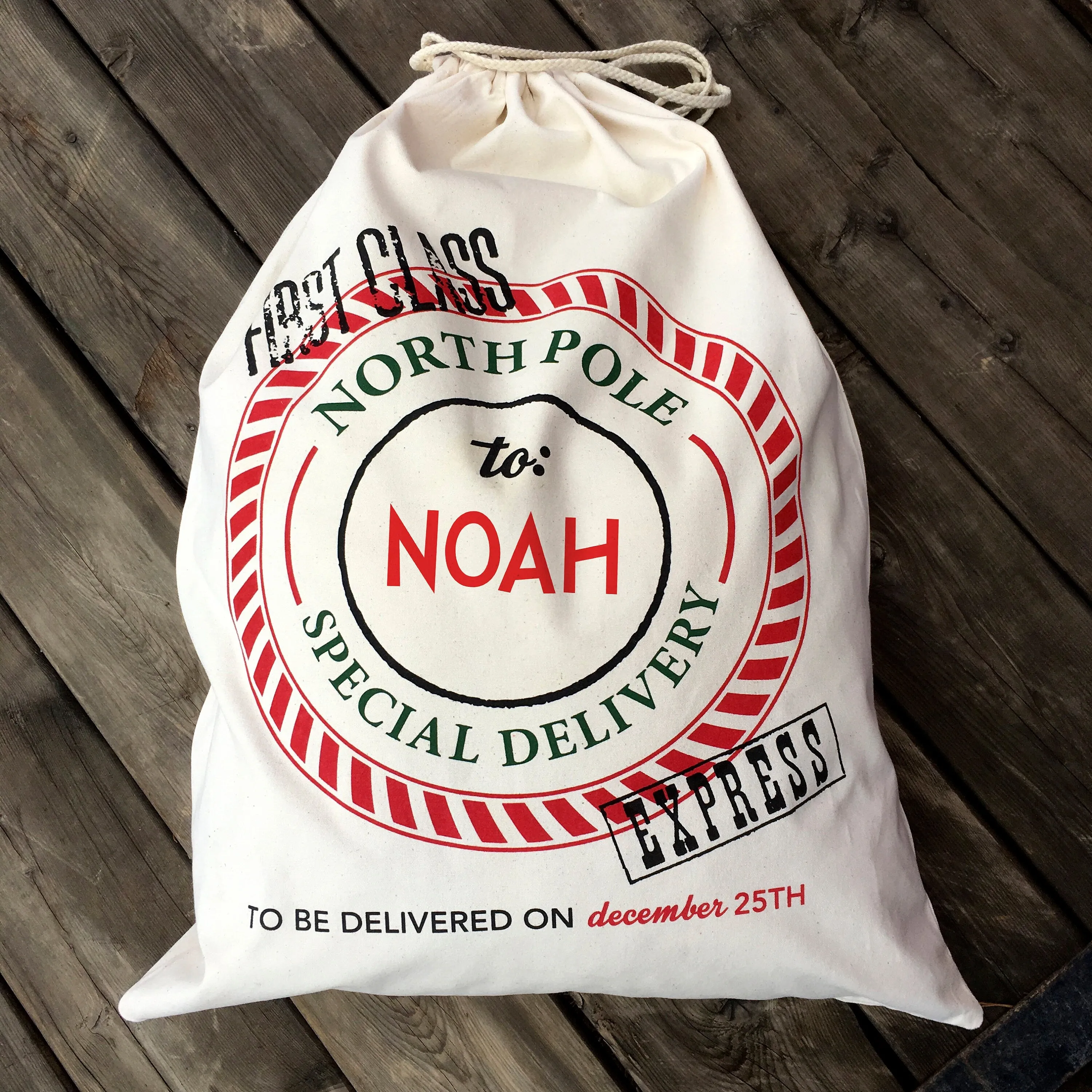 Santa Sacks - Personalized Santa Bag