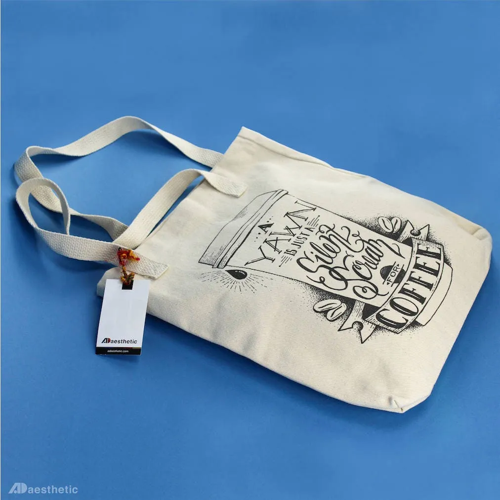Scream for Coffee Tote Bag