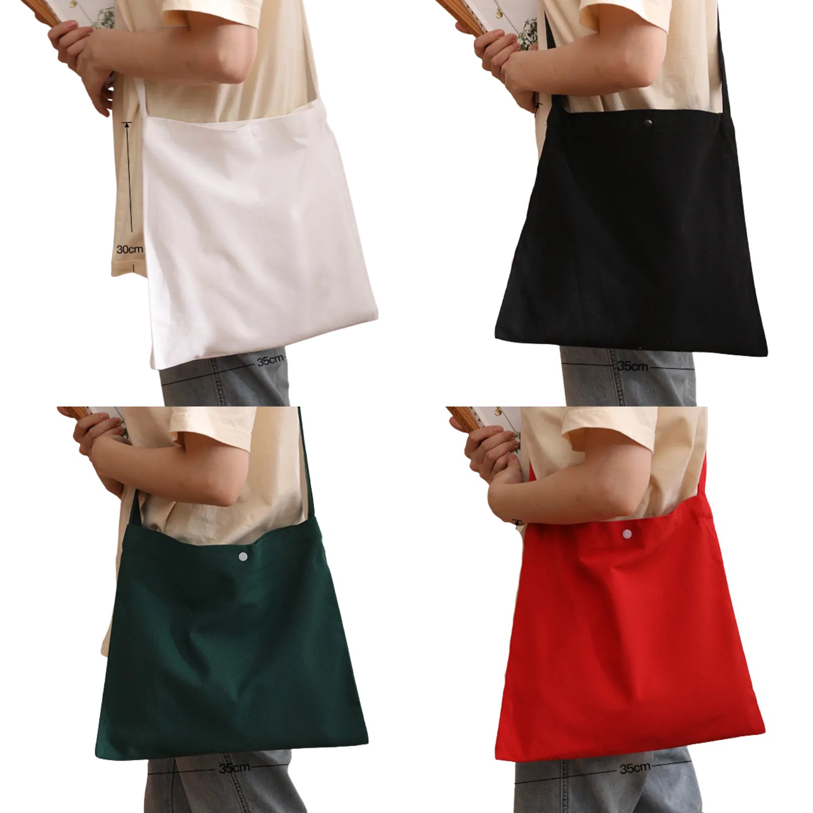 Shoulder Messenger Canvas Bag