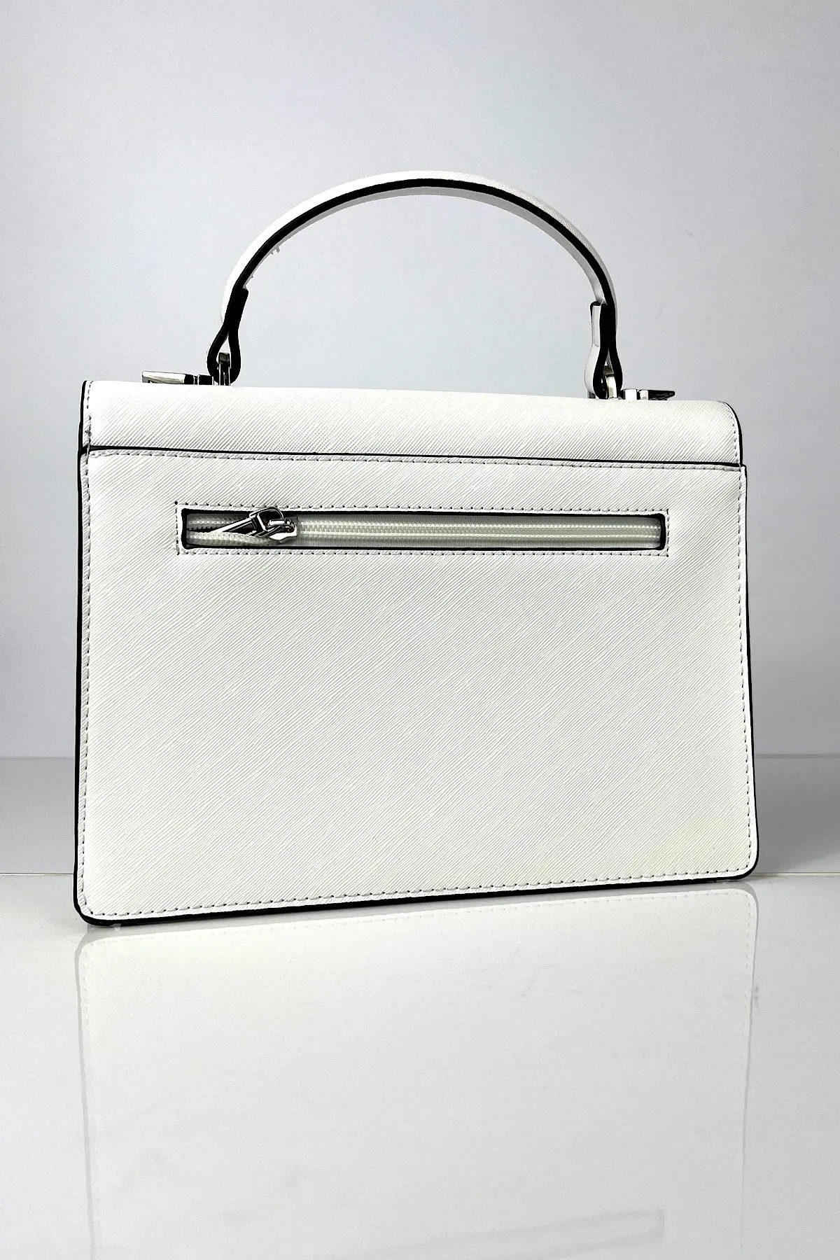 Silver Lock - Hand Bag