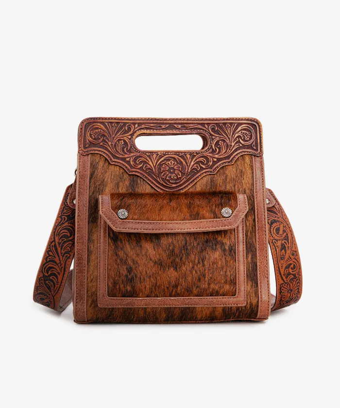 Trinity Ranch Cowhide Crossbody Bag
