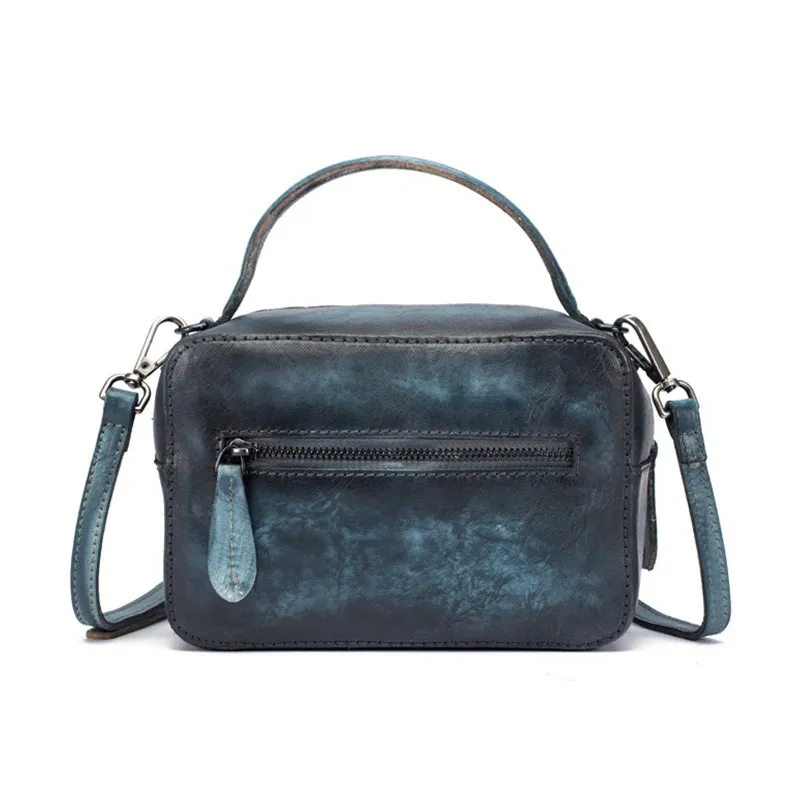 Vintage Women's Leather Handbags Crossbody Bags Shoulder Bag for Women