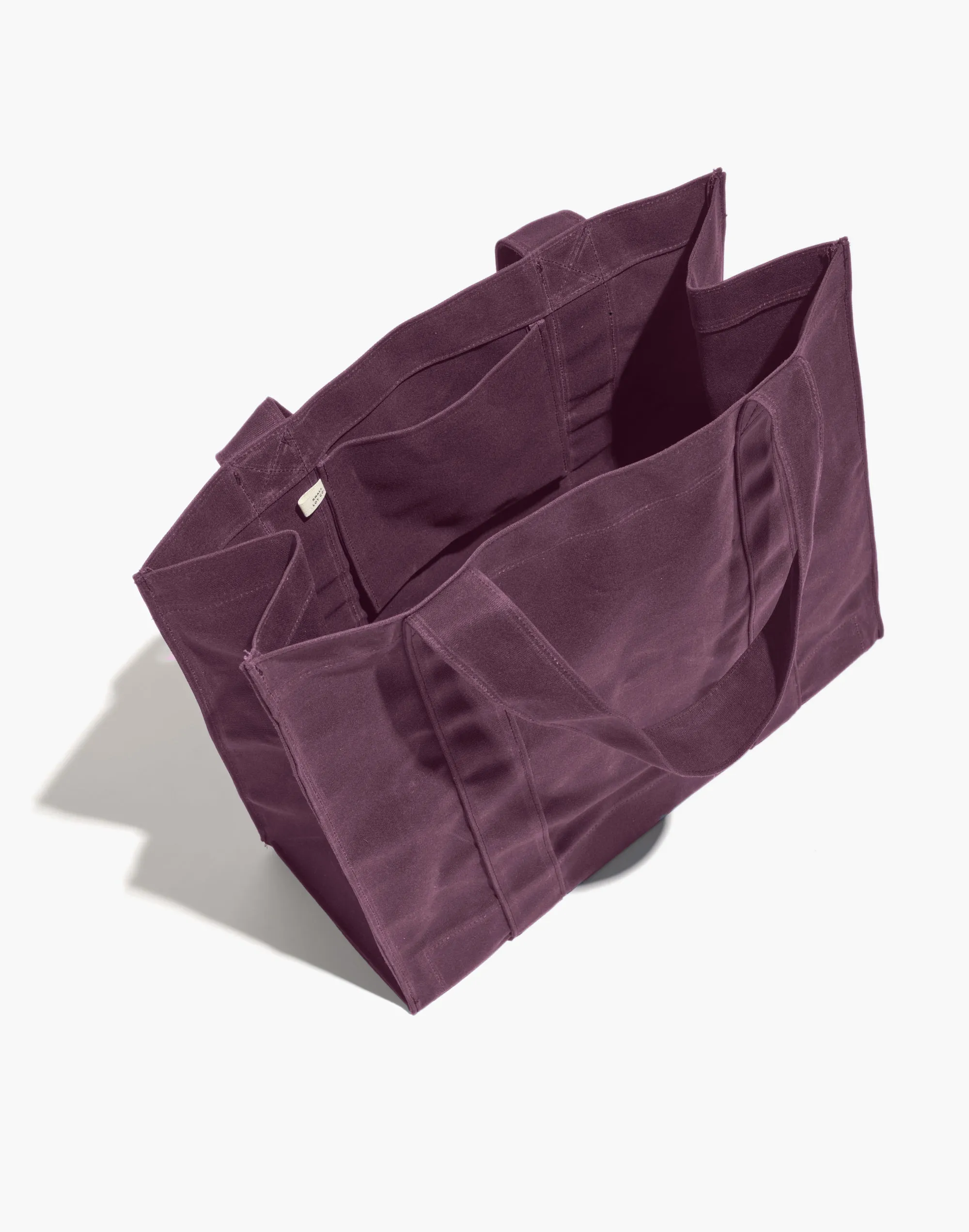 Waxed Canvas Tote | Grape